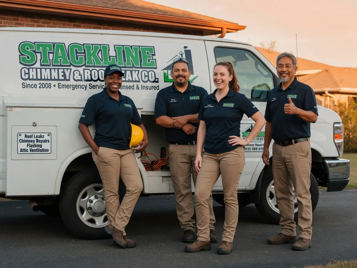 Chimney flashing repair company in Palmyra, NE